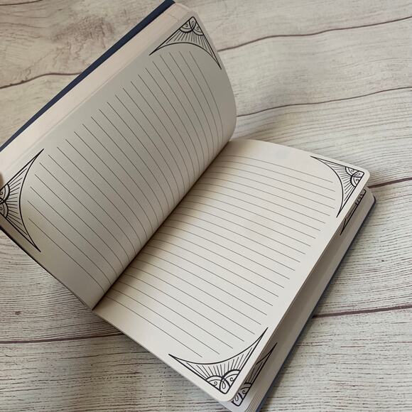 Molly & Rex Journal Sun Moon Snake Heart Full Color 208 Lined Pages 4 Designs - Picture 6 of 11